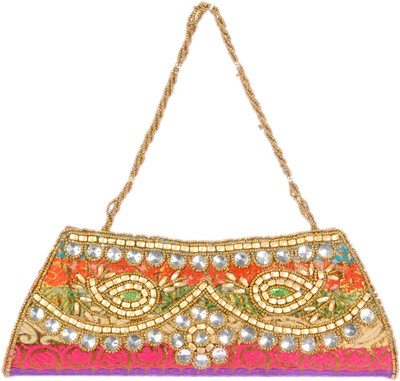 

La Boemo Party Multicolor Clutch