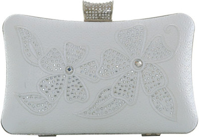 

Wanderlust Casual, Party White Clutch