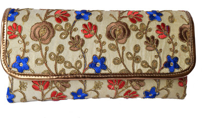 

Mahadev Exports Casual Gold Clutch