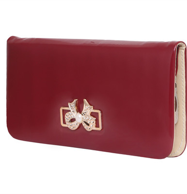 

Style Syde Casual Maroon Clutch