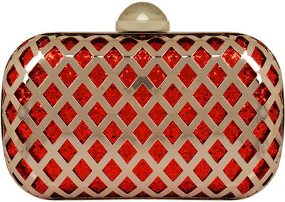 

PamperVille Party Red Clutch