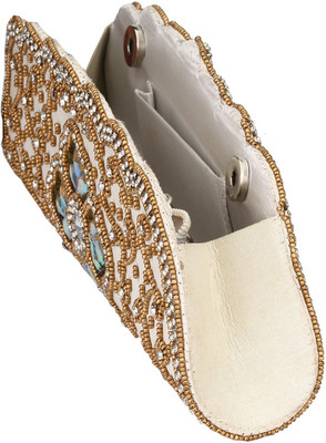

PASHAN KALA Casual Yellow Clutch