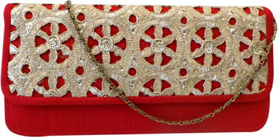 

Bhamini Party Red Clutch