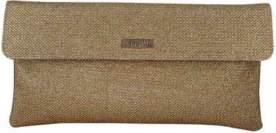 

global impex Party Gold Clutch