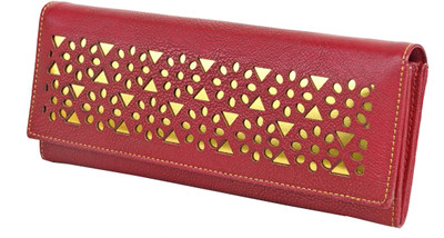 

Purseonality Casual Red, Maroon Clutch, Maroon;red