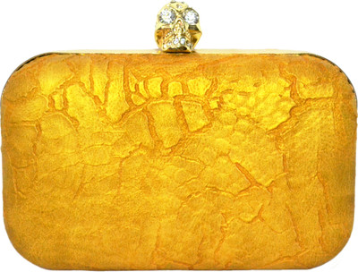 

Cathriem Party Yellow Clutch