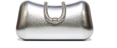 

Amado Party Silver Clutch