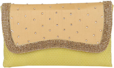 Bagaholics Casual Yellow Clutch