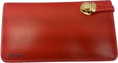

Evookey Casual Red Clutch