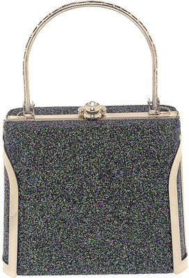 

The Ethnic Wears Party Black Clutch