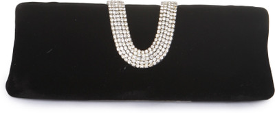 

Kleio Party Black Clutch