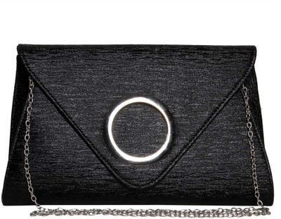 

Reedra Party Black Clutch