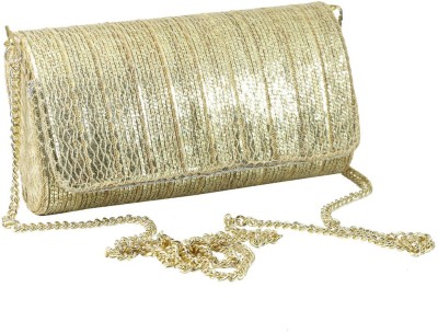 

Sadaf Party Gold Clutch