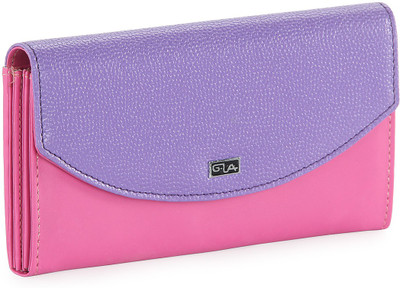 

Goodwill Leather Art Casual Purple, Pink Clutch, Pink;purple