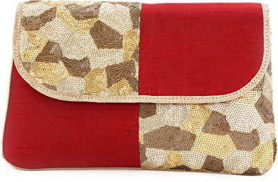 

Elligator Party Multicolor Clutch