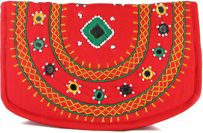 

Womens Cottage Casual Red Clutch
