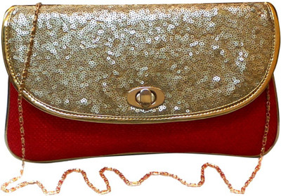 

Bhamini Party Maroon Clutch