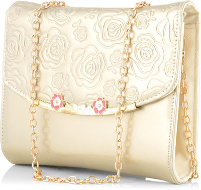 

Eyeslanguage Casual White Clutch
