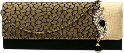 

Bhamini Party Black Clutch