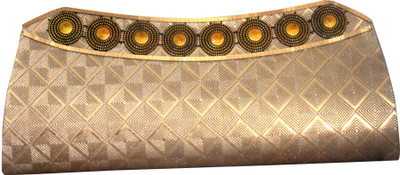 

Fostelo Casual Gold Clutch