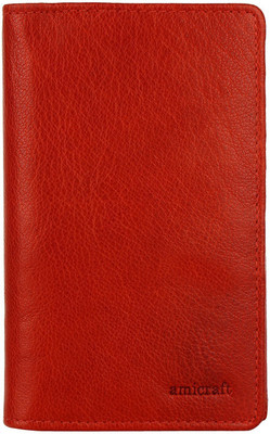 

Amicraft Casual Red Clutch