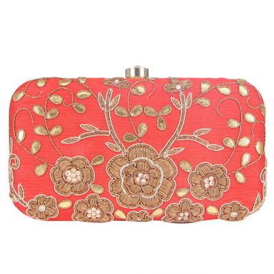 

Royal Pitarah Casual Red Clutch