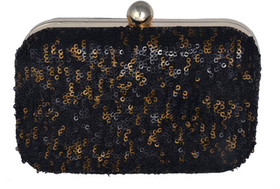 

Posh Party Black Clutch