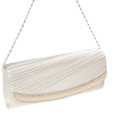 

SlingOn Party White Clutch