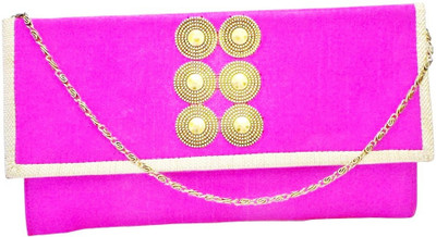 

Bhamini Party Pink Clutch