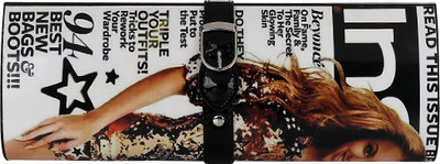 

Eleegance Casual Black, White Clutch