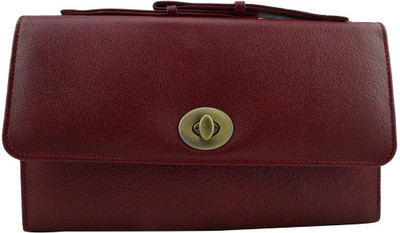 

Moochies Formal Maroon Clutch