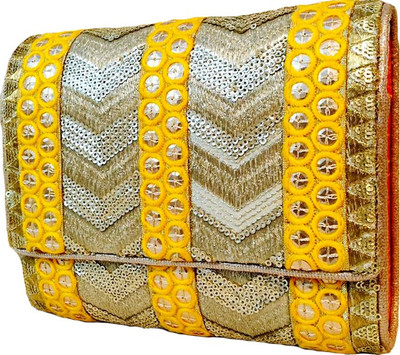 

Craftbazaar Party Multicolor Clutch