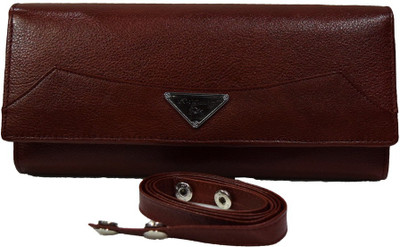 

Moochies Casual Red Clutch