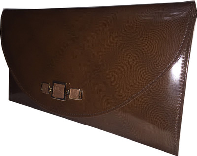 

Apnav Casual Brown Clutch