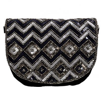 

Duchess Casual Black Clutch