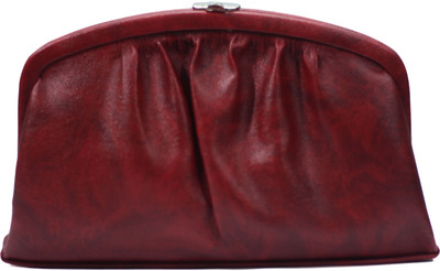 

VS Creation Casual Maroon Clutch