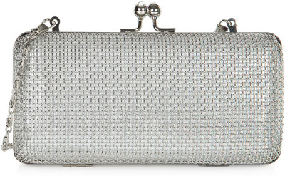 

Annabelle by Pantaloons Party Silver Clutch
