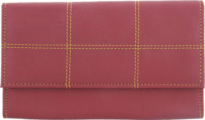 

Fashion Leather Casual Maroon Clutch