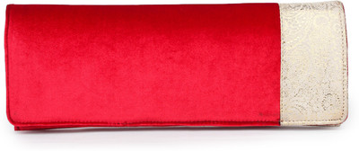 

Do Bhai Casual Red Clutch