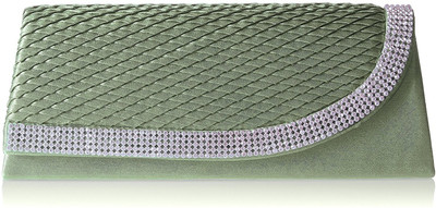 

Creative India Exports Casual Green Clutch