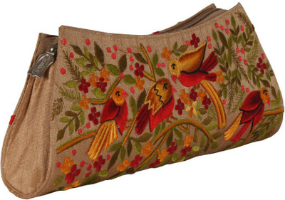 

Soulful Threads Party Brown Clutch