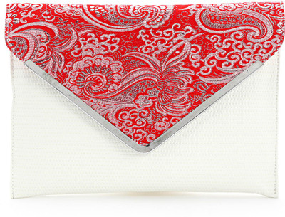 

Elligator Party Red Clutch