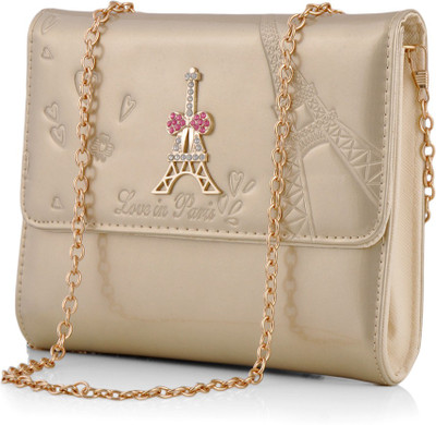 

Eyeslanguage Party Silver Clutch