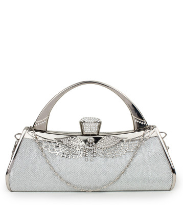 

Star Style Party Silver Clutch