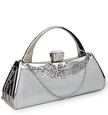 

Star Style Party Silver Clutch