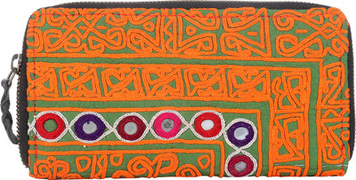 

Rajrang Casual Green Clutch