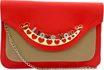 Russo Fashion Party Red Clutch