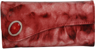 Evelyn Red Clutch