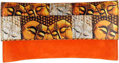 

Ratash.com Casual Orange Clutch