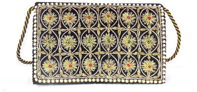 

Himalaya Handicraft Formal Black Clutch